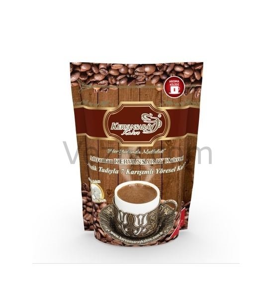 Kervansaray Kahve 7 Karışımlı Damla Sakızlı Yöresel Kahve 12 x 200 G