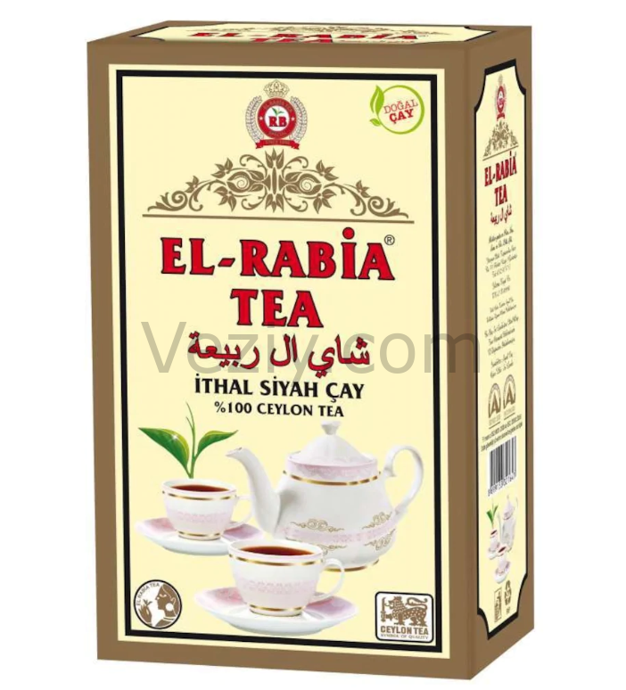 El-Rabia Ceylon İthal Siyah Dökme Çay 800 G