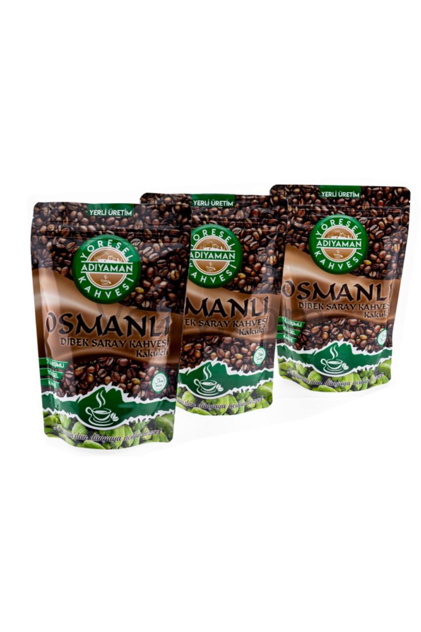 Yöresel Adıyaman Osmanlı Dibek Kahvesi 200 Gr x 3 Adet
