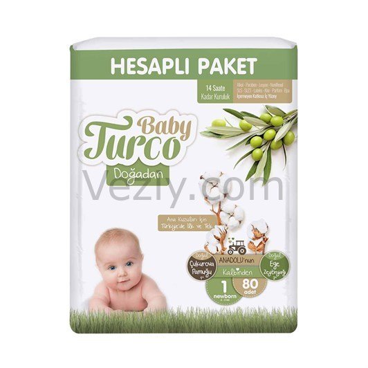 Baby Turco Doğadan 5 Numara Hesaplı Paket 48 li