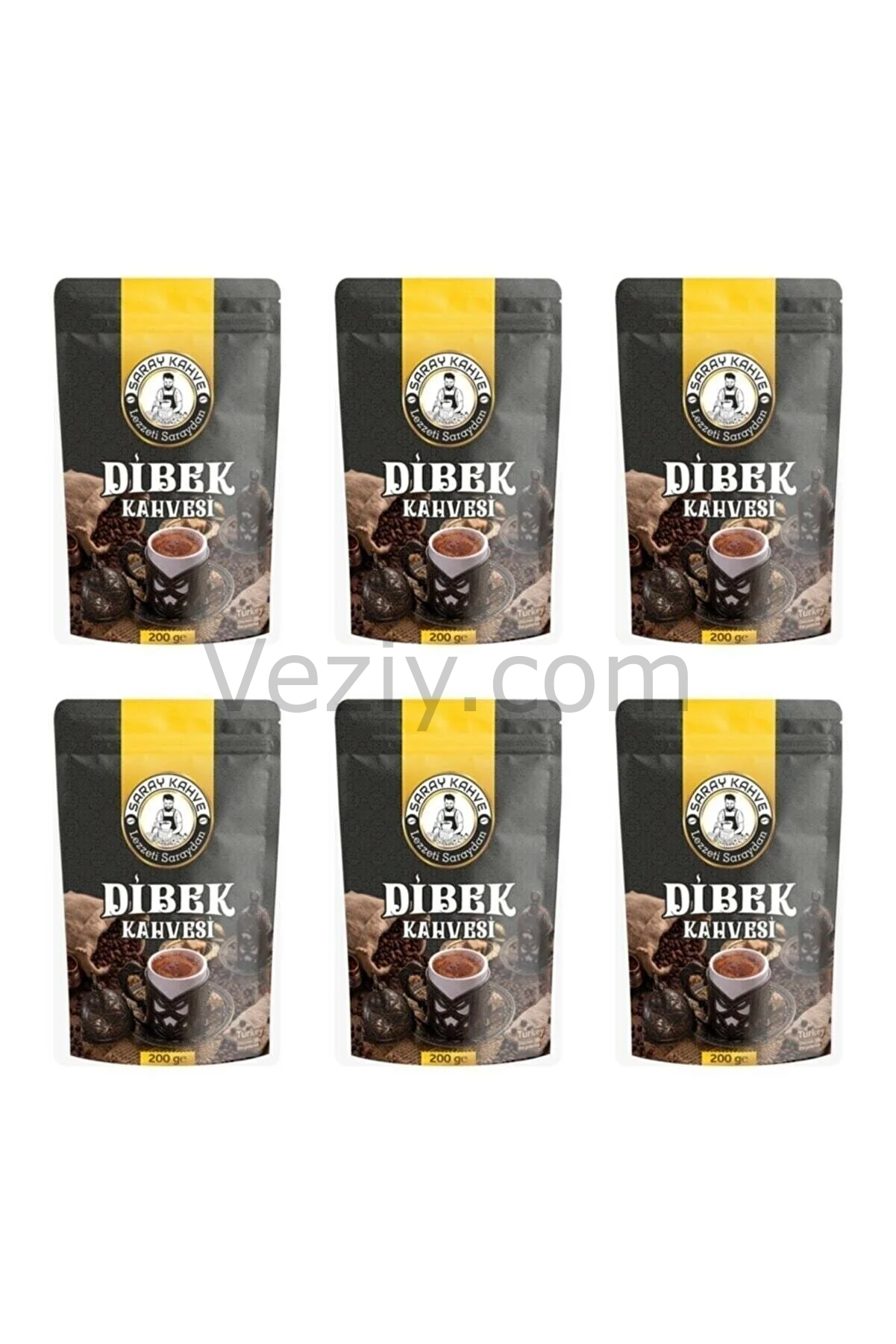 Dibek Kahvesi 200 Gr 6 Adet